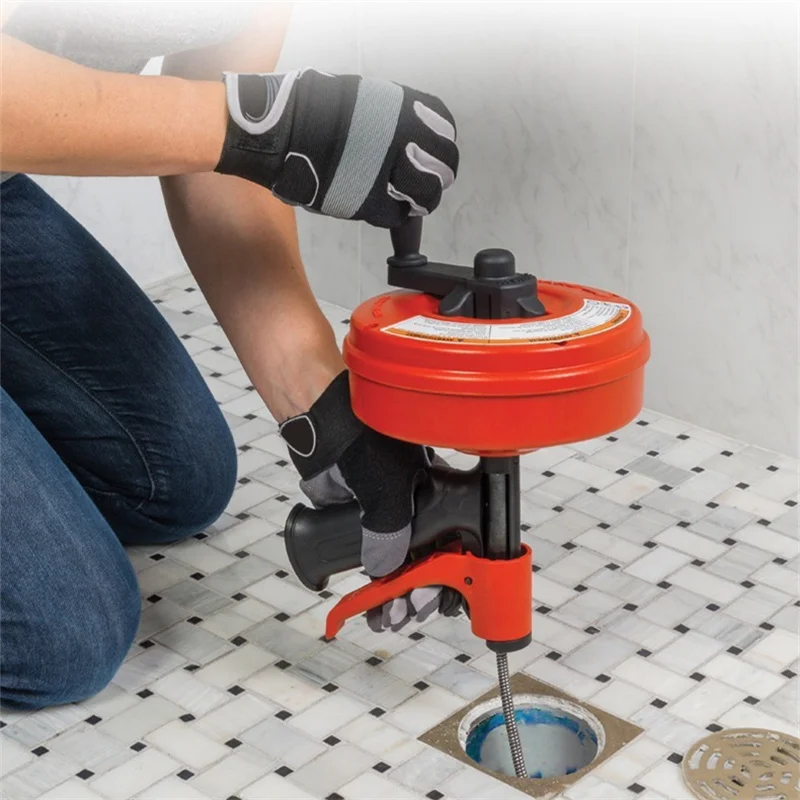 المنزلية دليل انسداد آلة التجر - مراجعة Plumbing Snake Drain وسعره