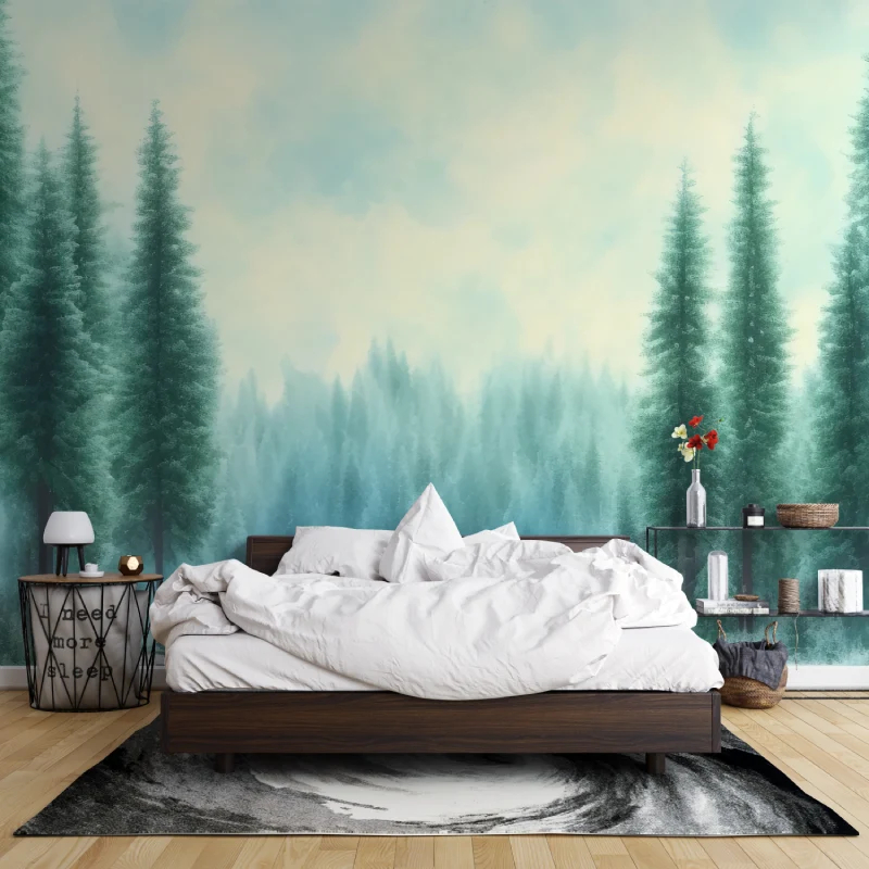 خلفيات مخصصة بتصميم الغابات ال - مراجعة Tv Home Improvement وسعره