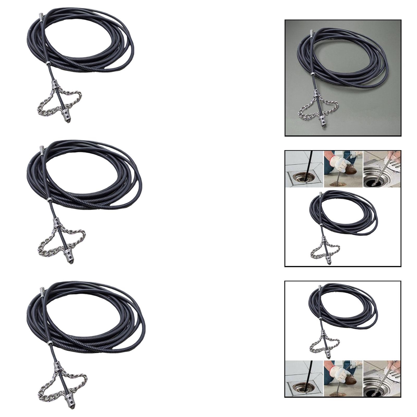 أداة تنظيف المجاري المعدنية ال - مراجعة Plumbing Snake Drain وسعره