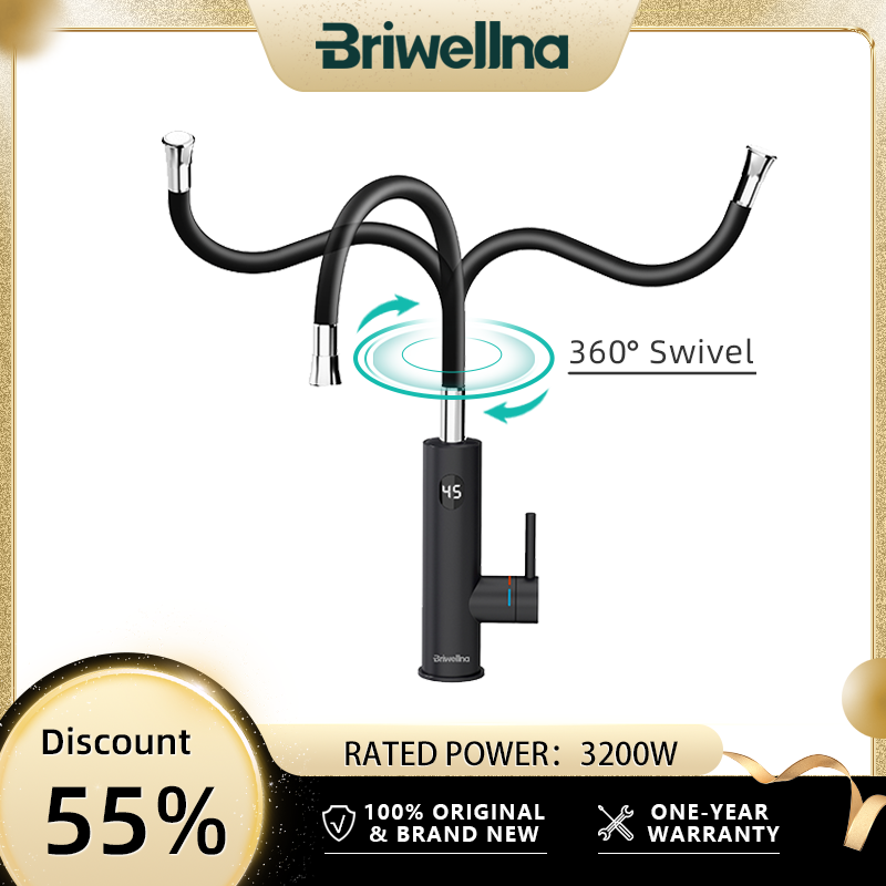 Briwellna سخان مياه كهربي 220  - مراجعة Home Improvement K&B Construction وسعره